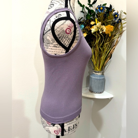 A New Day Purple Fitted Tank Top size Medium - Picture 3 of 6